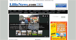 Desktop Screenshot of lillienews.com